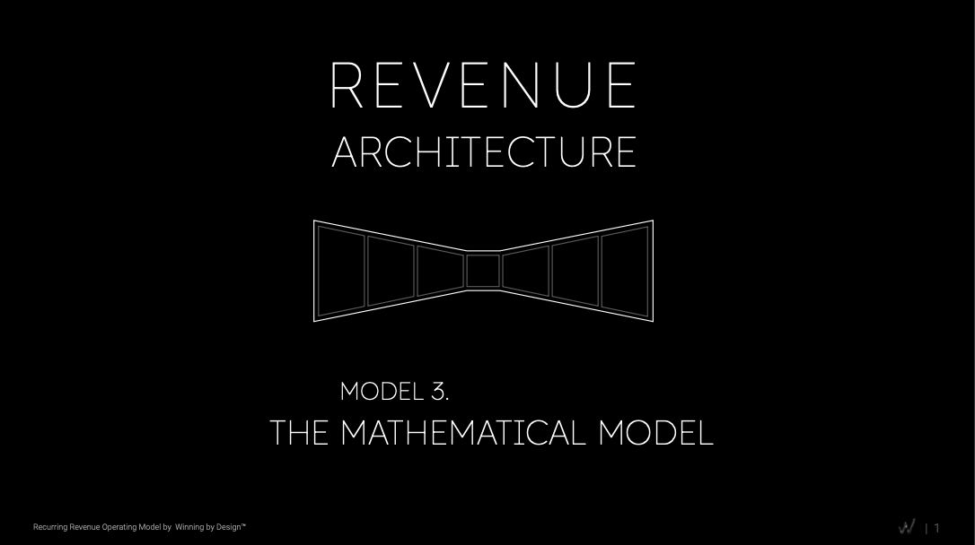 Revenue Architecture: Engineering Growth with the Mathematical Model ...
