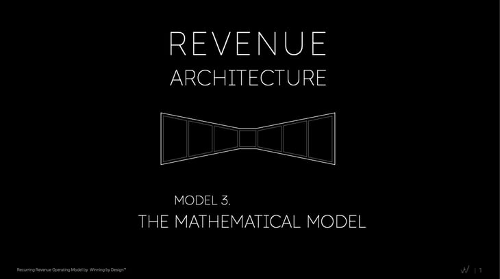 Mathmatic Model - Revenue Architecture