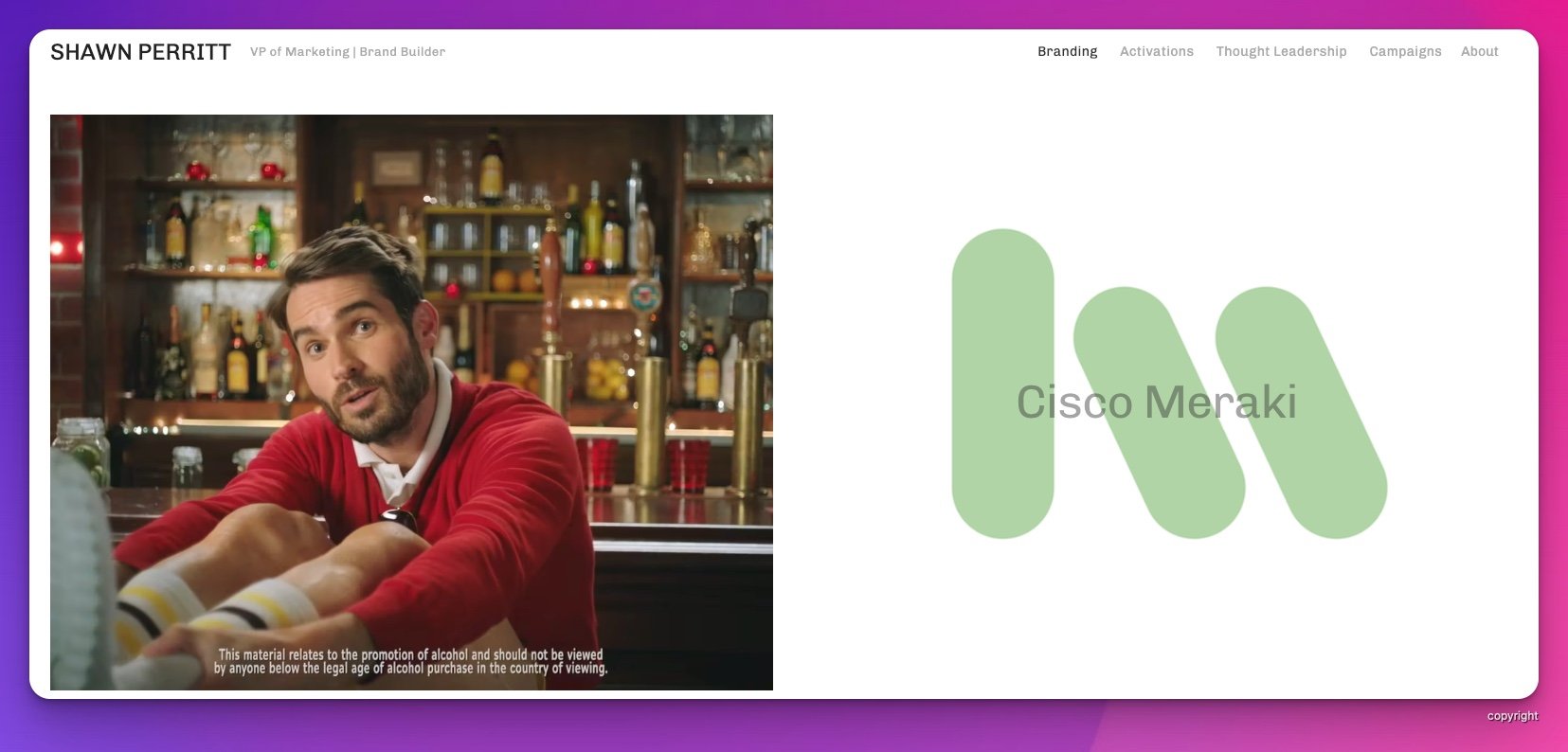 Shaen Perritt Website