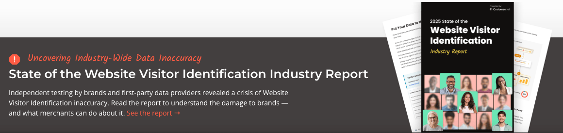 Website ID Visitor Industry Report - Larry Kim Force & Friction Podcast
