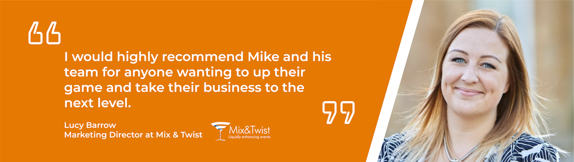 Mike Midgley Testimonial Mix and Twist